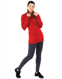 Толстовка-худи и джеггинсы