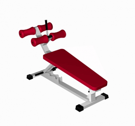 Скамья для пресса регулируемая