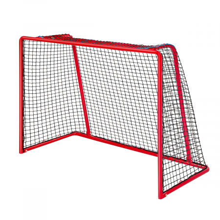 Сетка для Флорбольных ворот. Нить 2 мм. Ячейка 4 см. Материал полипропилен, пара. Цвет чёрный.