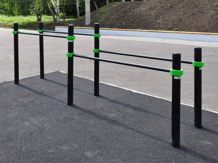 Брусья параллельные, разноуровневые