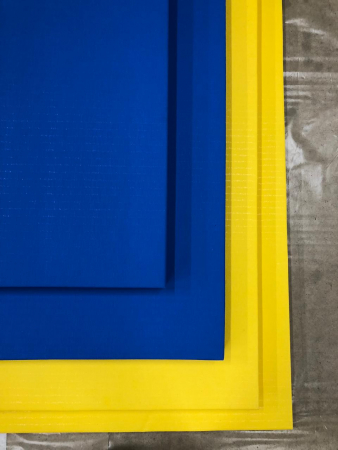 Татами 2,0х1,0х0,04 ПВВ 160 кг. м рисовая соломка judo ткань, открытое дно