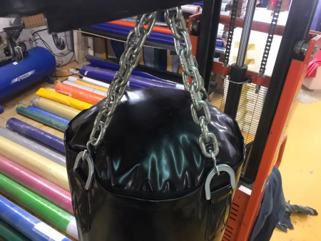 Боксерский мешок ПВХ на цепи