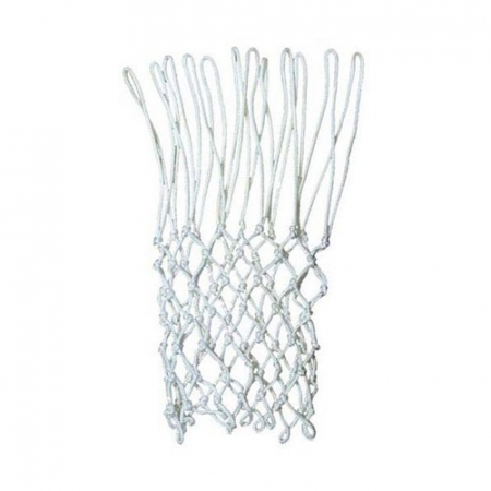 Сетка баскетбол Д-5,0 мм, цв. белый ПП 1 шт.