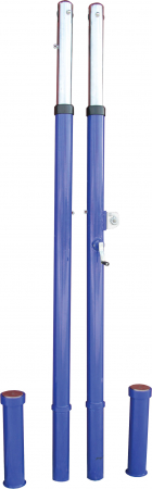 Волейбольные стойки телескопические со стаканами