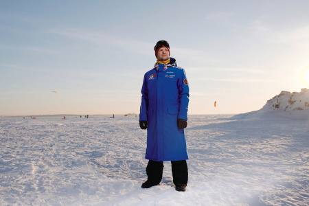 плащ утепленный