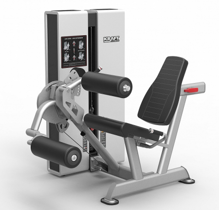 Тренажер KRAFT Fitness Разгибание ног/сгибание ног сидя KFDXLCE