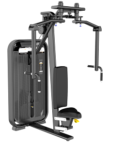 E-7007 Баттерфляй - задние дельты, Pearl Delt/Pec Fly. Стек 95 кг.