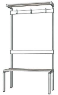 Скамейка с крючками 