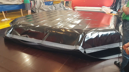 Надувная подушка в поролоновую яму БУФЕР