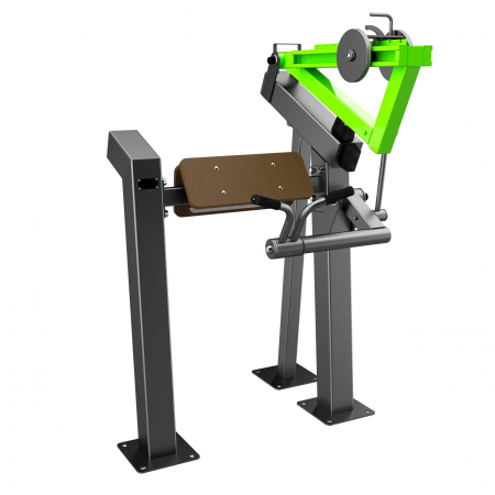 Power-1811 Уличный тренажер Бицепс-машина с переменной нагрузкой 