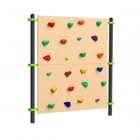 W259 Воркаут Стенка для лазания с зацепами, скалодром