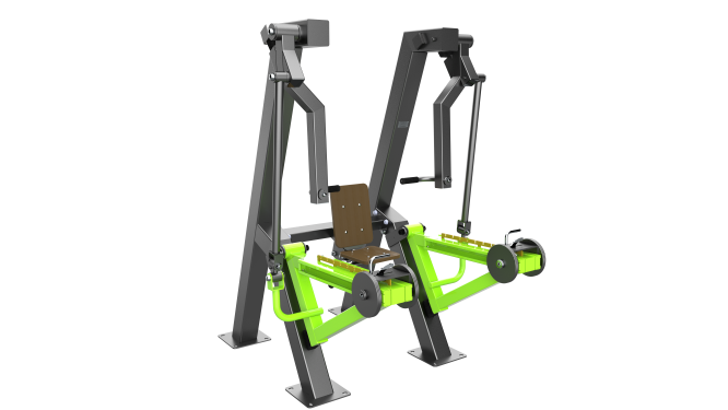 Power-1812.1 Уличный тренажер Жим сидя с переменной нагрузкой