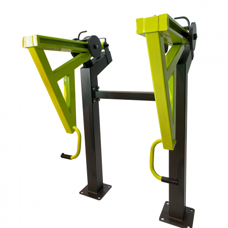 Power-1805 Уличный тренажер Тяга к поясу стоя с переменной нагрузкой