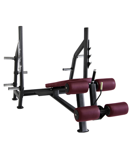 Олимпийская скамья с отрицательным наклоном