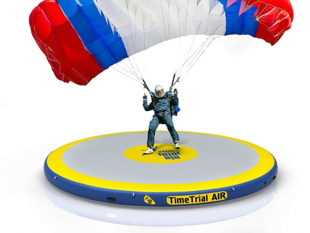 Надувная платформа, зона для приземления парашютистов 