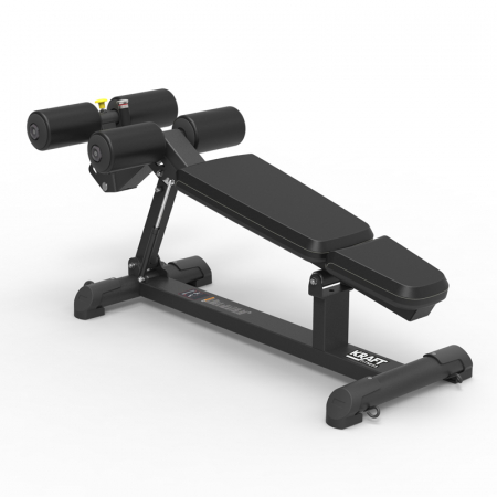 Регулируемая скамья для пресса KRAFT Fitness линии TWIN
