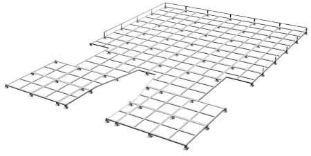 Решетка для зоны приземления прыжки с шестом