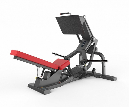 Тренажер Жим ногами 45 градусов нагружаемый дисками KRAFT Fitness линии PL