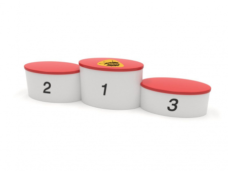 Круглый пьедестал почета для награждения