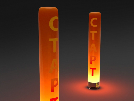 Надувной буй для водных спортивных соревнований