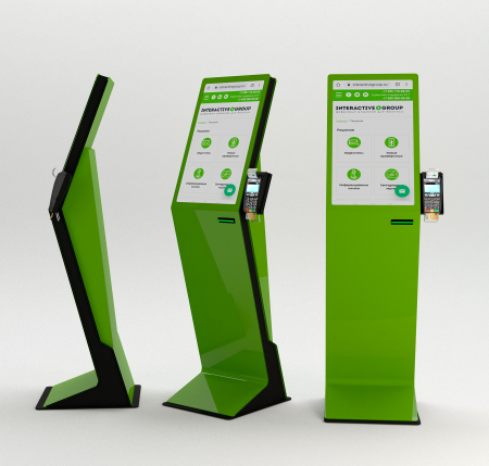 Напольный терминал самообслуживания Атон 22