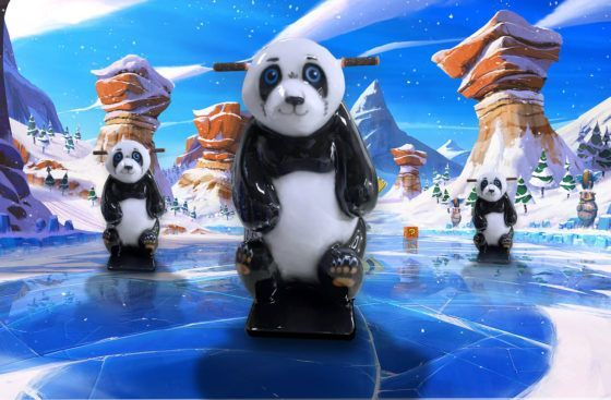 Ассистент фигуриста Панда помощник, тренажер