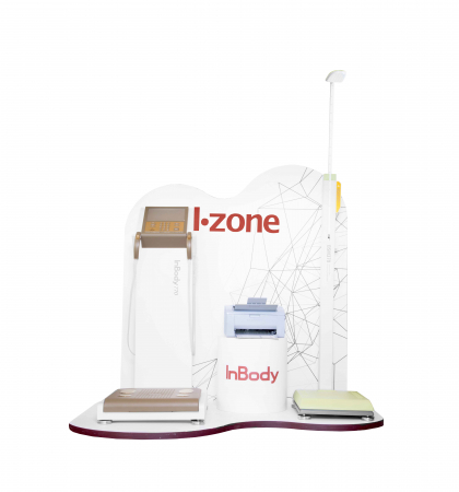 I-ZONE Стенд, ростомер и принтер