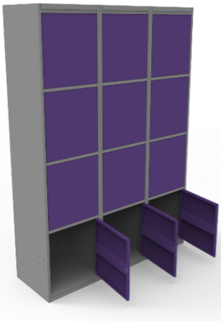 Автоматизированная камера хранения Park Style GV4 на 12 ячеек 