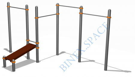 ПЕРЕКЛАДИНЫ СО СКАМЬЕЙ